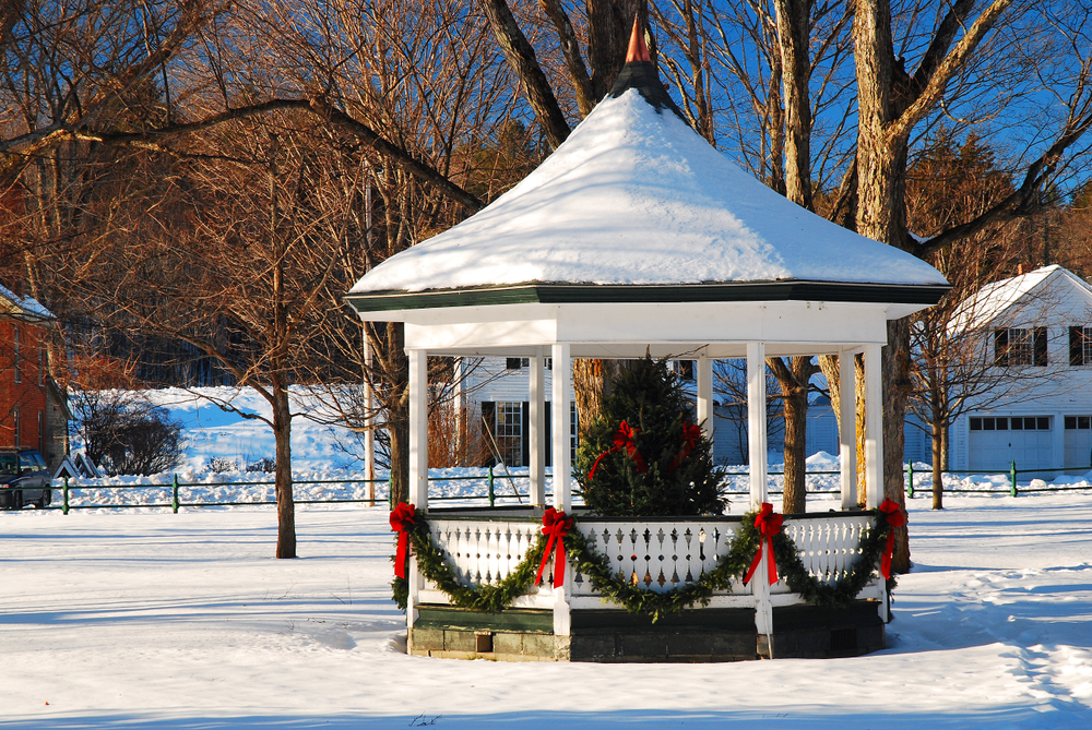 vermont christmassy towns